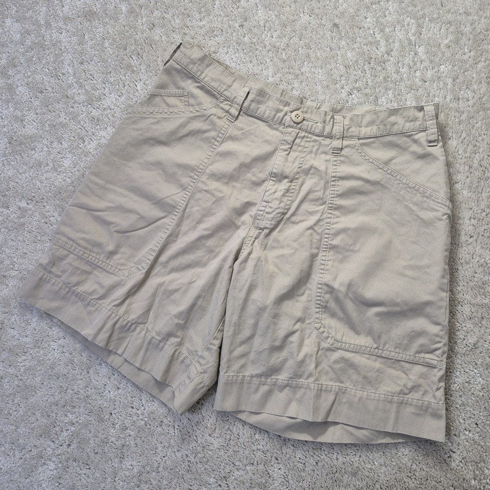 Patagonia All Wear Shorts Mens 32 Khaki Chino 8 Inch Cotton Safari Outdoor 90s